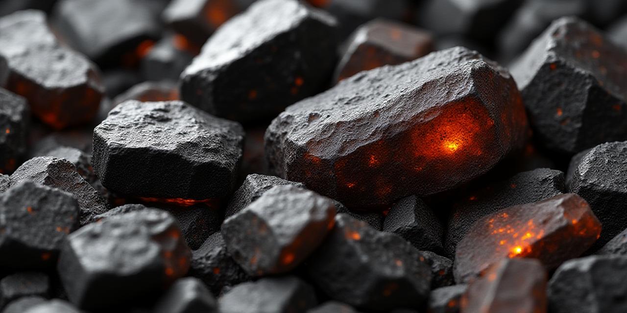 Abstract view of obsidian rocks and volcanic glass representing solid agreements